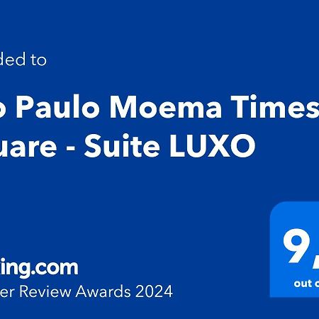 Sao Paulo Moema Times Square - Suite Luxo Zewnętrze zdjęcie